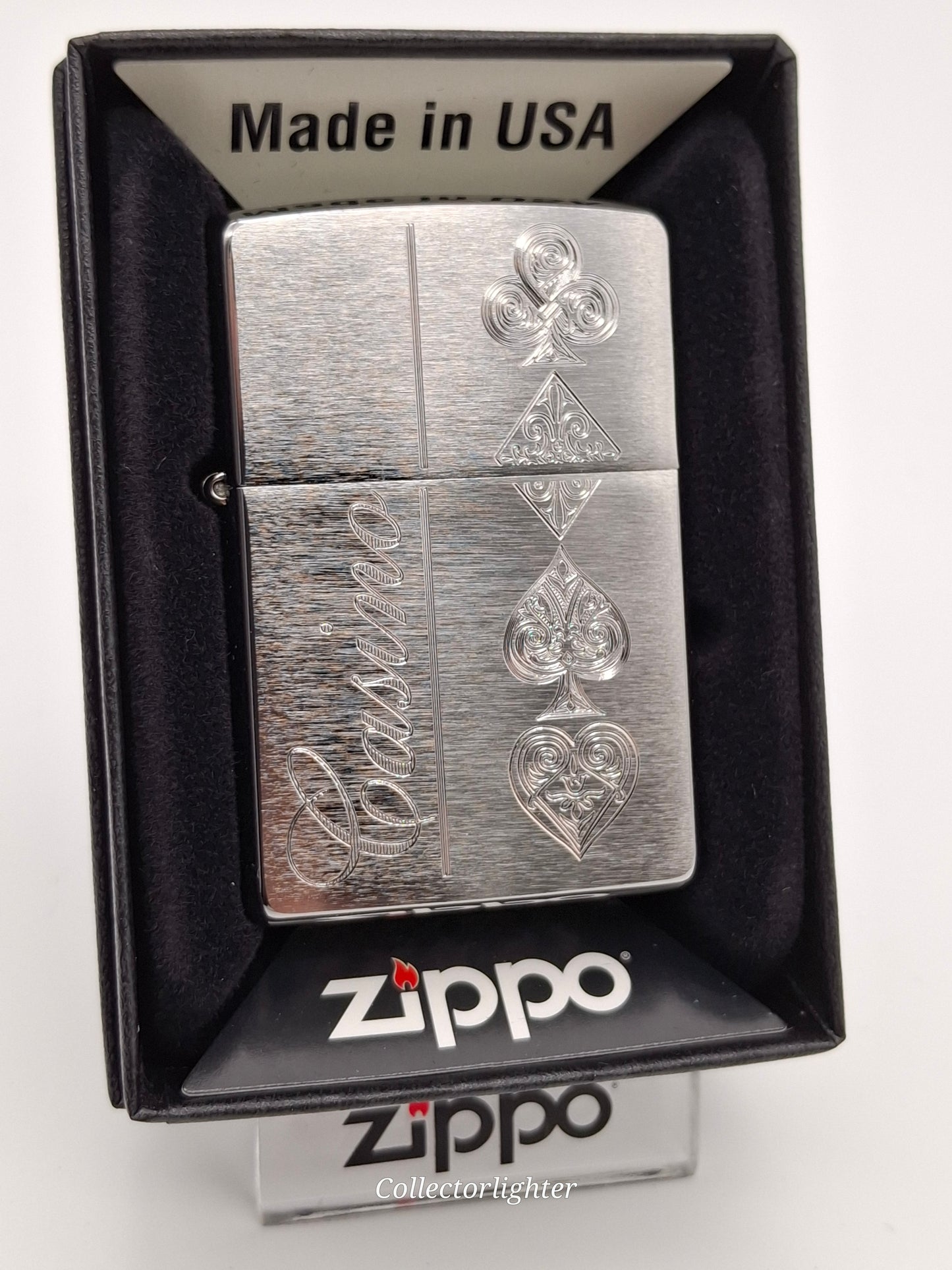 Zippo petrol lighter - Casino Card 60003355