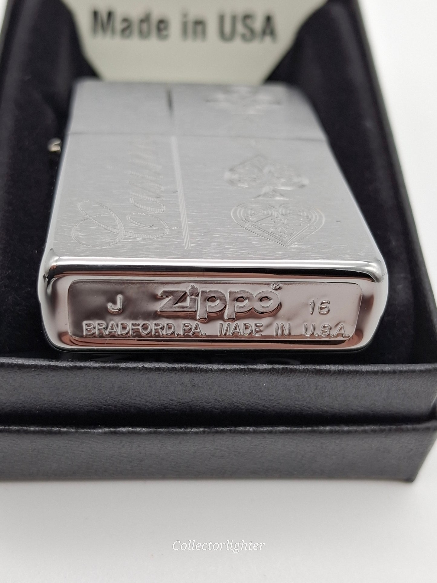 Zippo petrol lighter - Casino Card 60003355
