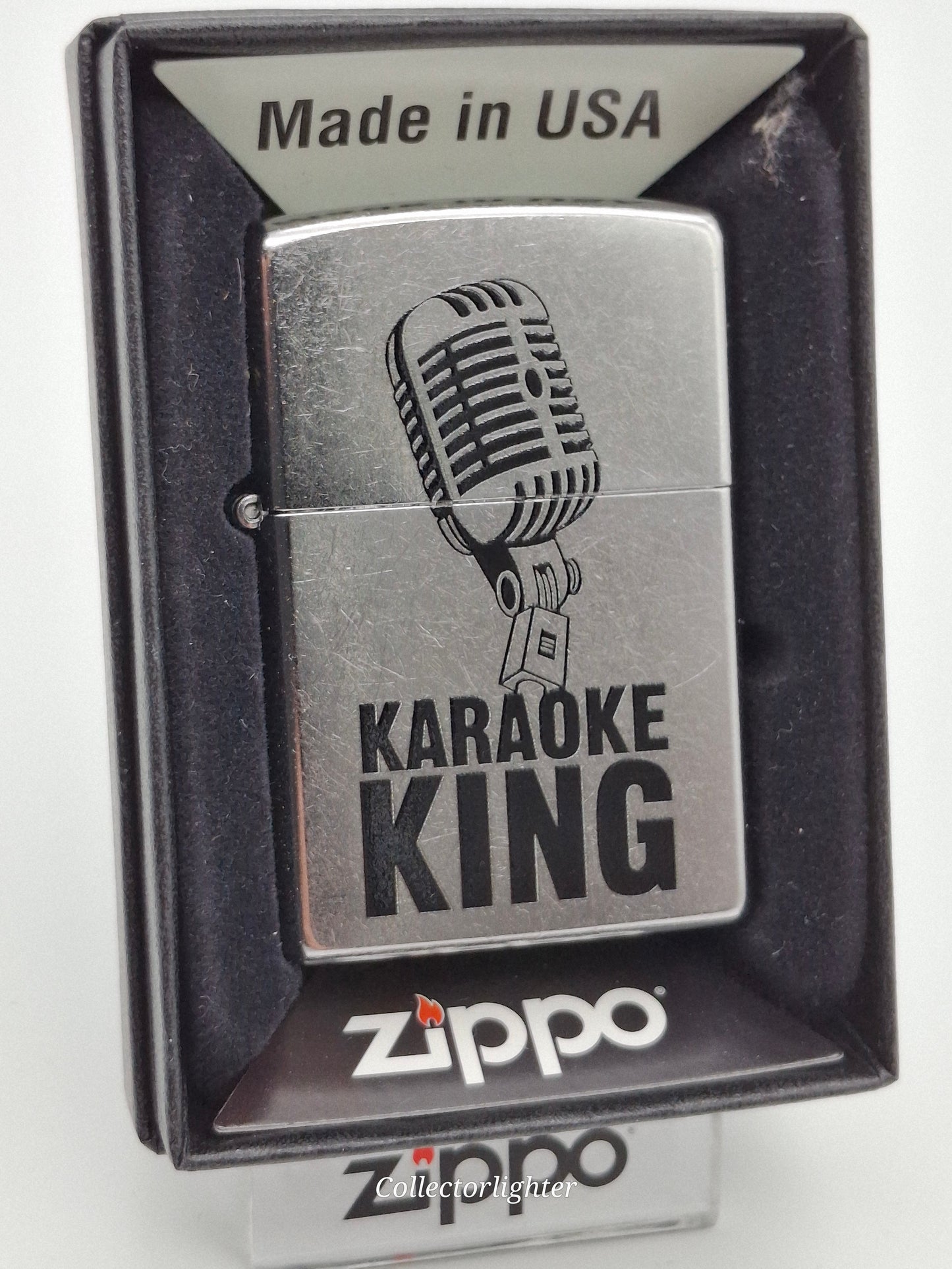 Zippo petrol lighter - Retro Microphone 60003255