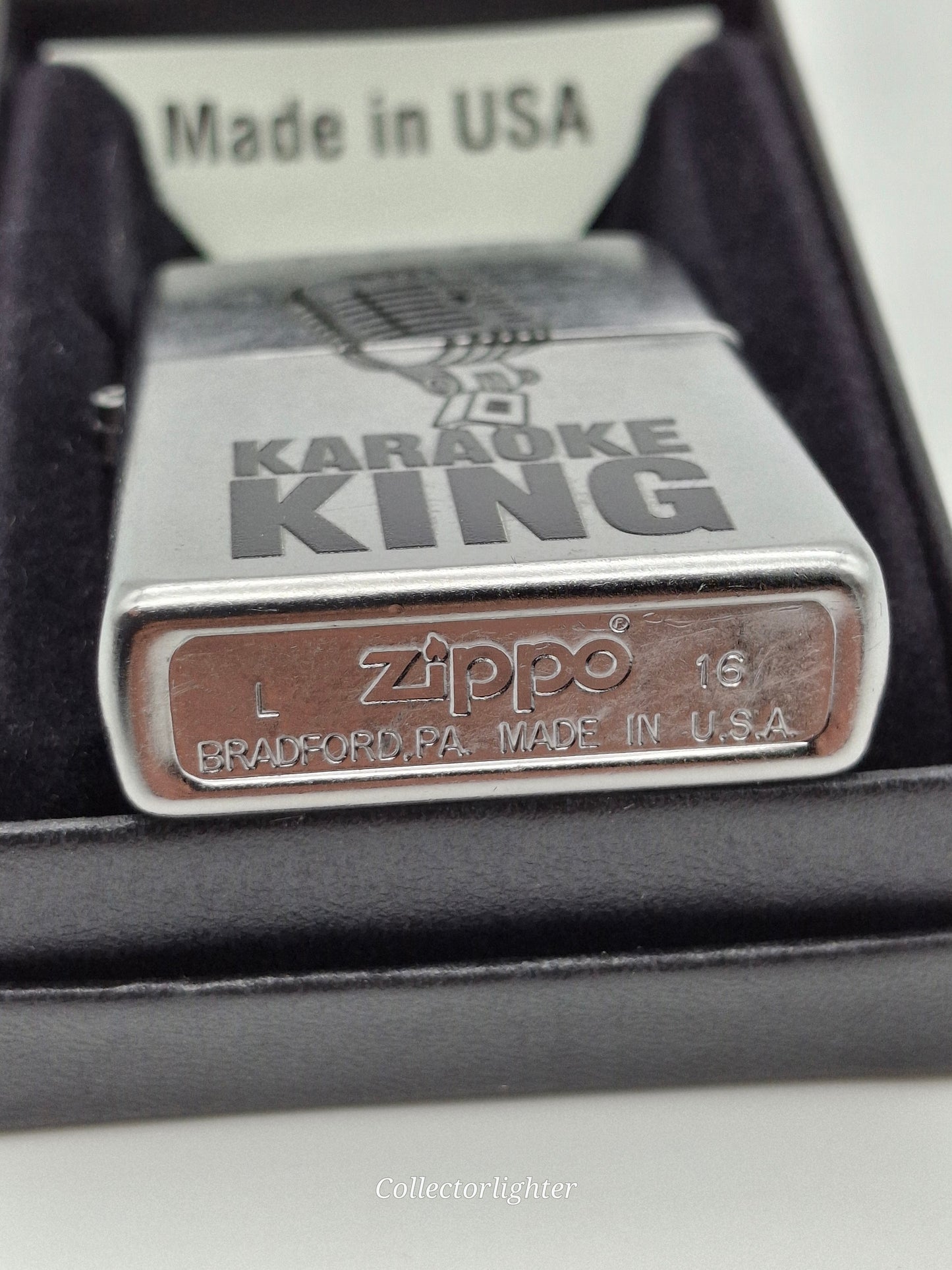 Zippo petrol lighter - Retro Microphone 60003255