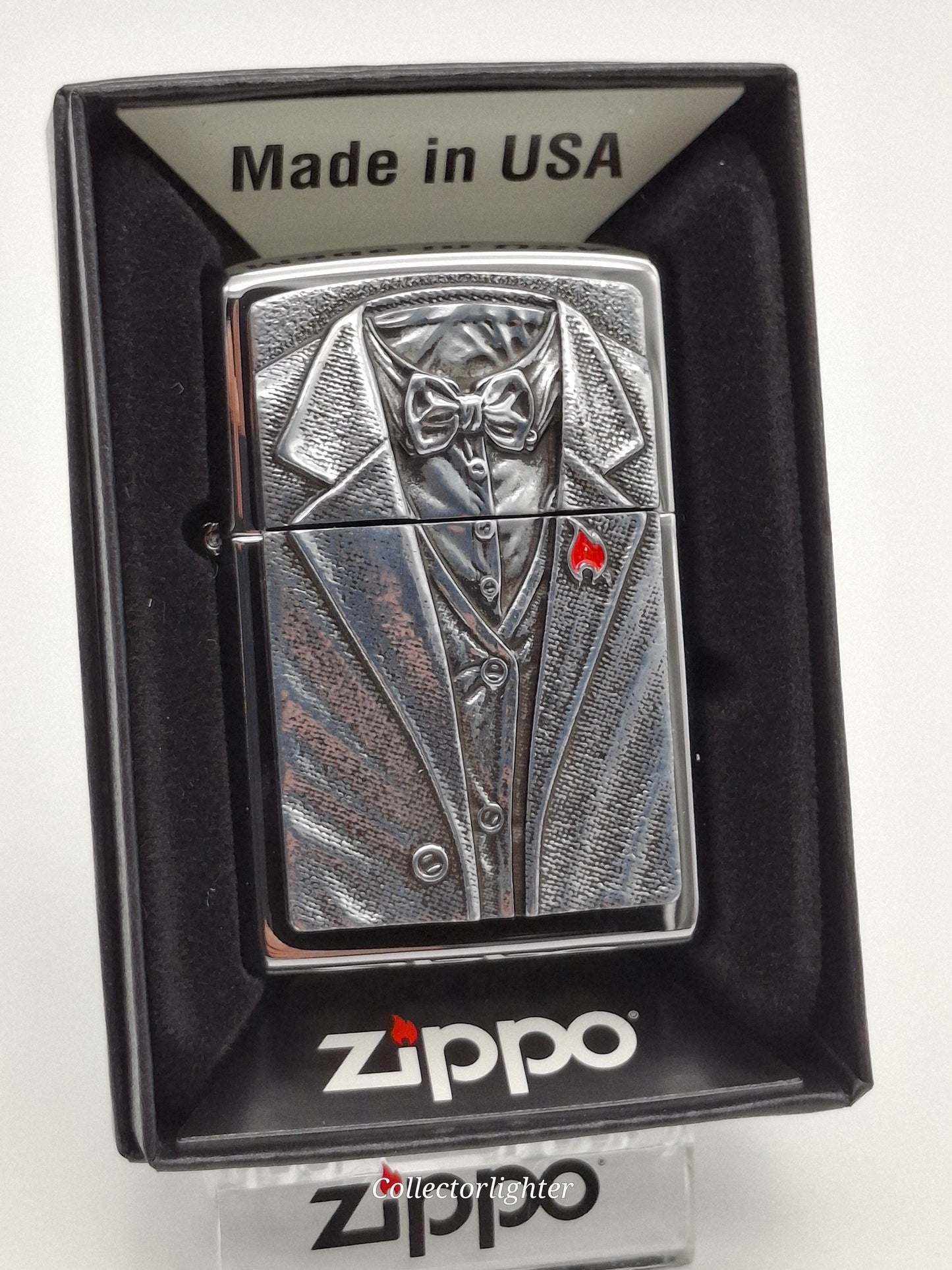 Encendedor de gasolina Zippo - Emblema Jacket 2005325