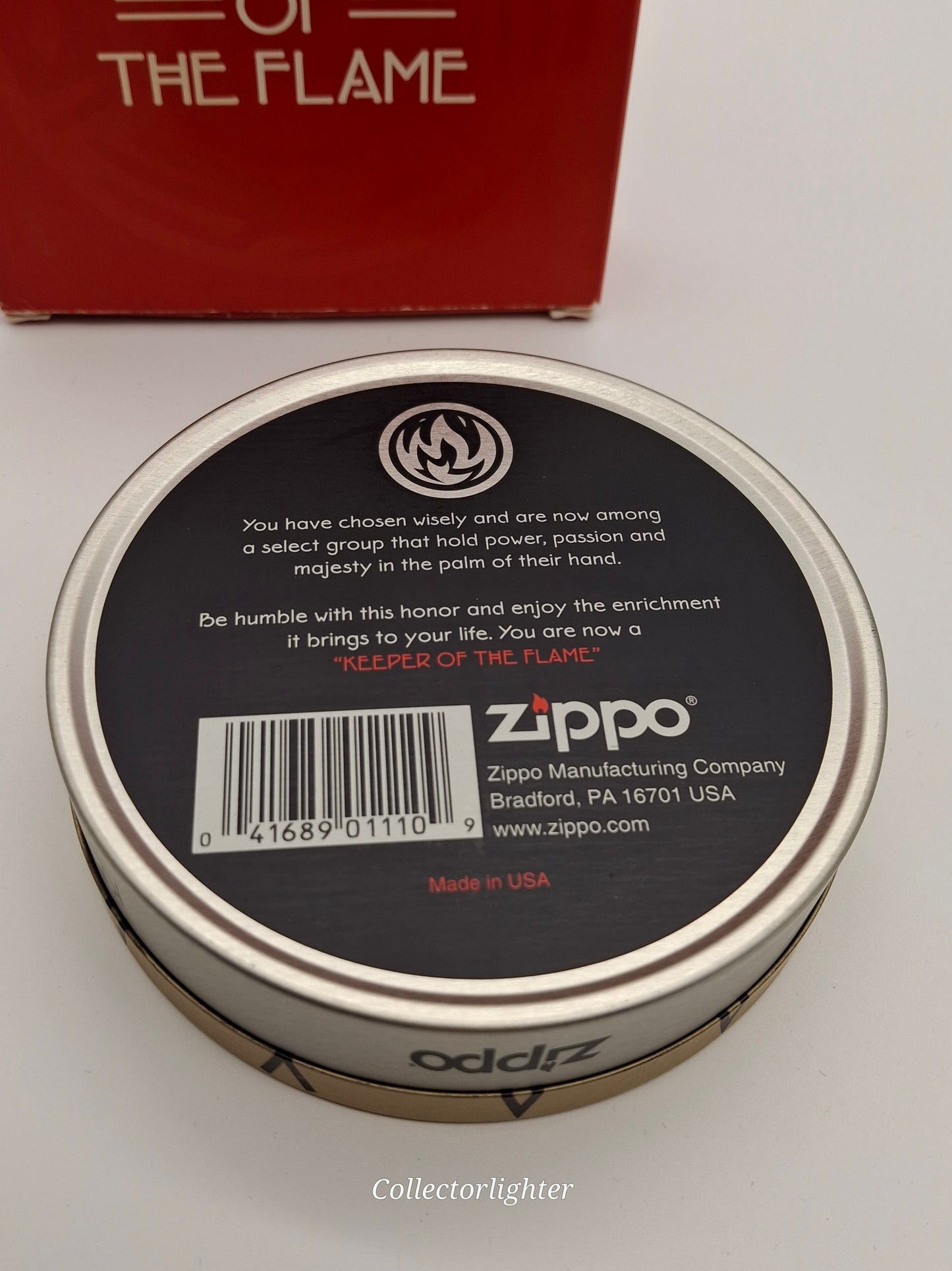 Zippo Benzinfeuerzeug Zippo - Keeper Of The Flame mit Original Schachtel Z-SSP-1003 Zippo - Keeper Of The Flame mit Original Schachtel