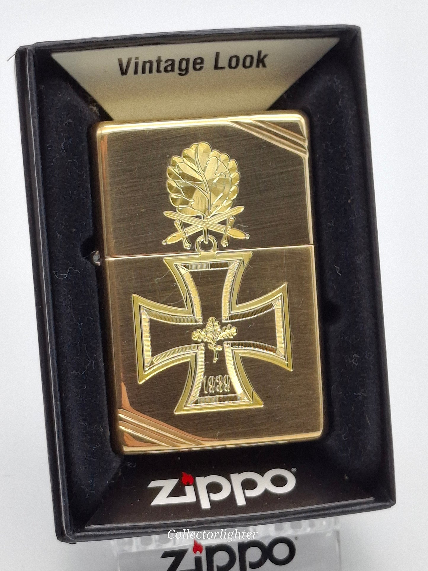 Encendedor de gasolina Zippo - Iron Cross 1939 Edición Limitada 22/2500