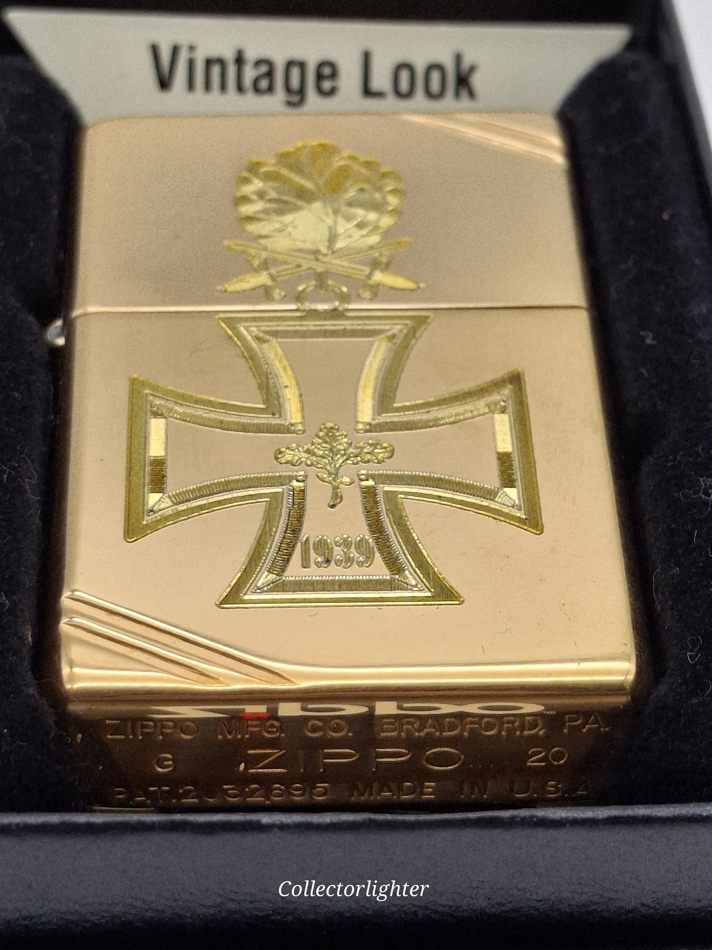 Encendedor de gasolina Zippo - Iron Cross 1939 Edición Limitada 22/2500