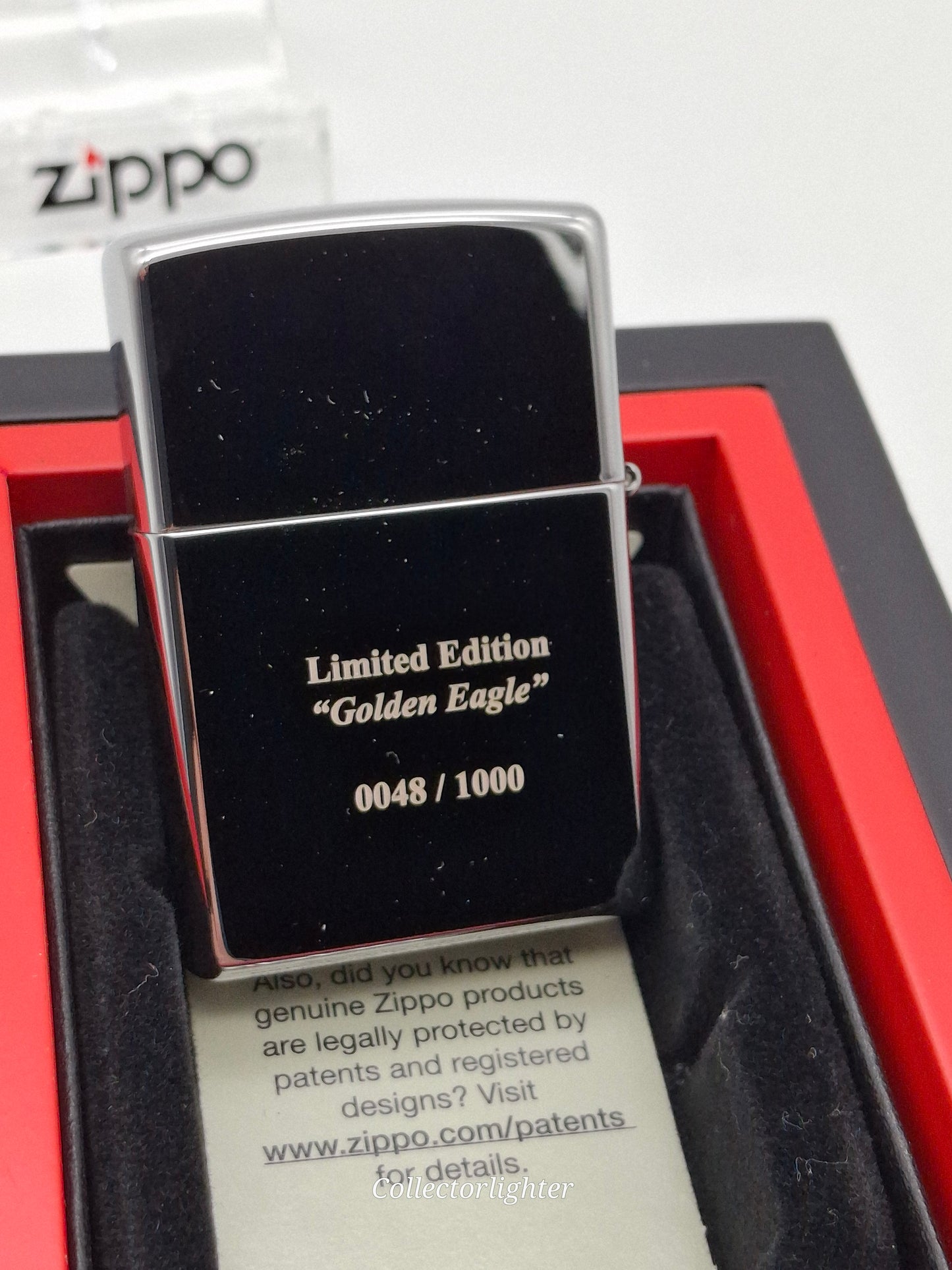 Zippo Benzinfeuerzeug - Golden Eagle 3D Limited Edition 251755 48/1000
