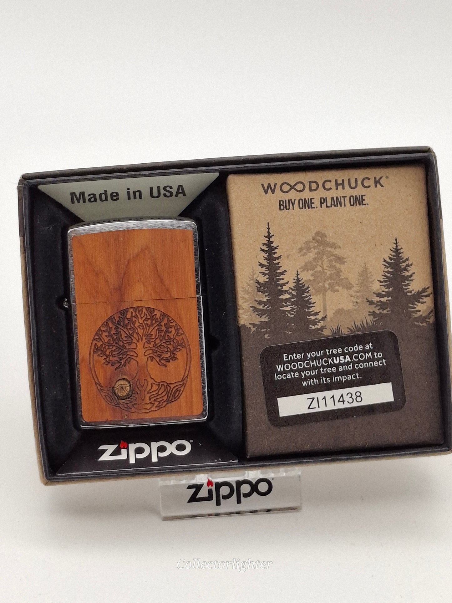 Zippo petrol lighter - Woodchuck Tree Of Life Limited 227/300 60005083