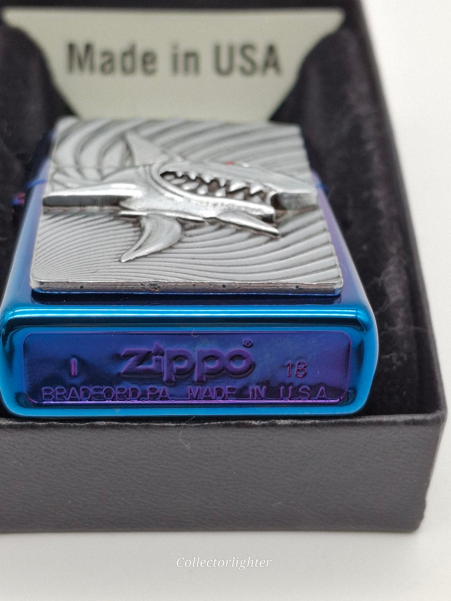 Zippo petrol lighter - Shark Limited Edition 111/500