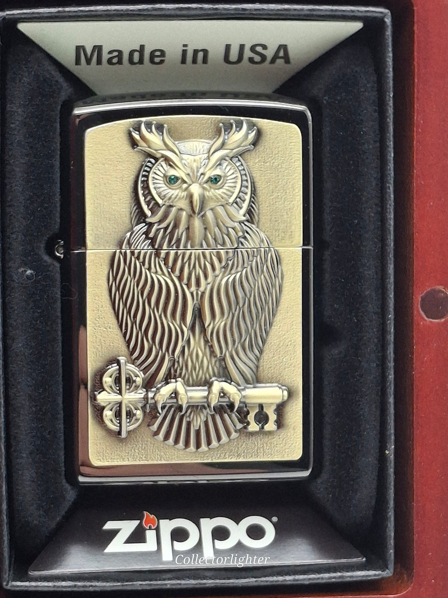 Zippo petrol lighter - Owl Of Wisdom Limited Edition 251722