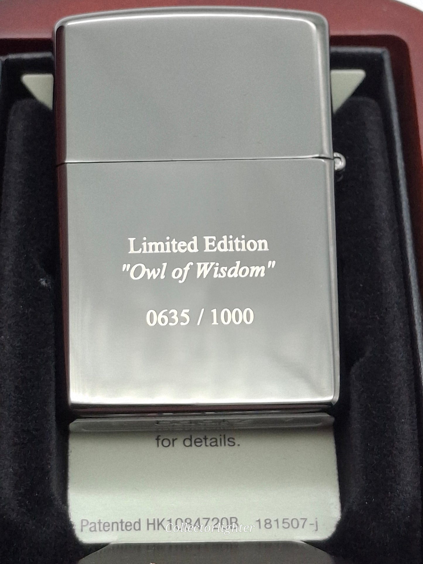 Zippo petrol lighter - Owl Of Wisdom Limited Edition 251722