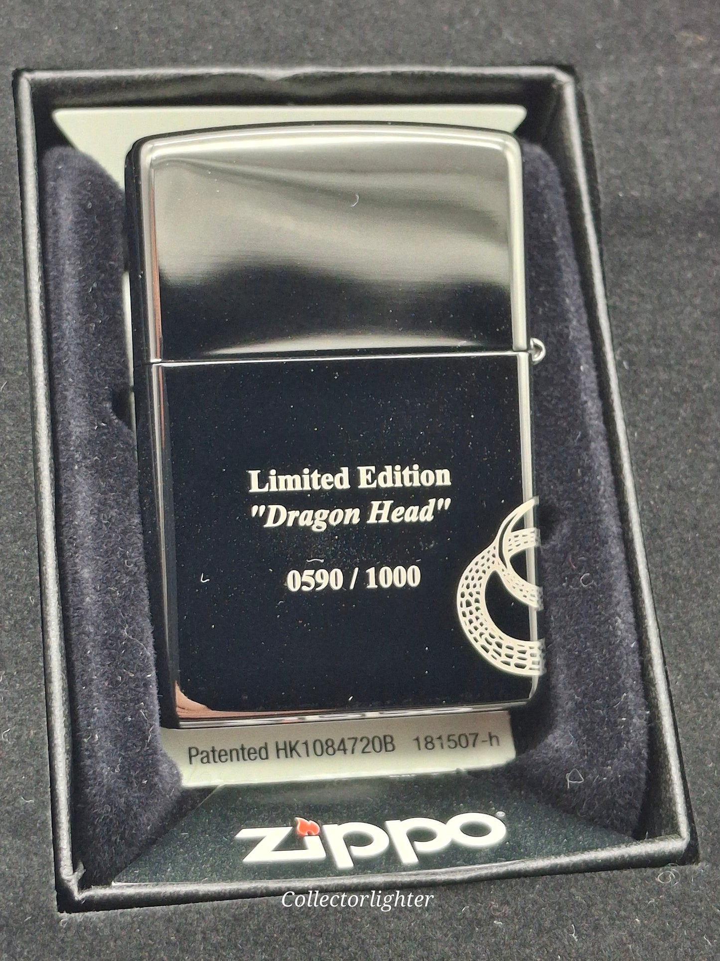 Encendedor de gasolina Zippo - Cabeza de dragón 3D Edición limitada 2005266
