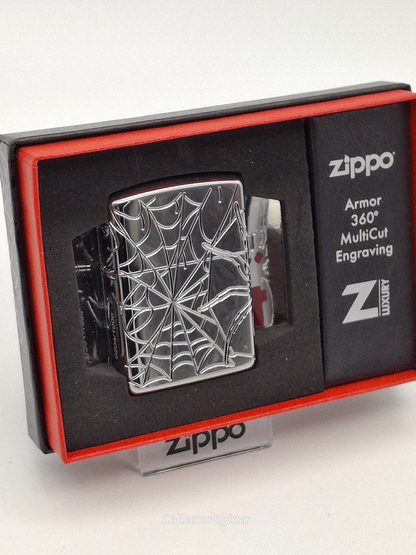 Zippo petrol lighter - Spider Deep Carved Limited Edition 251759