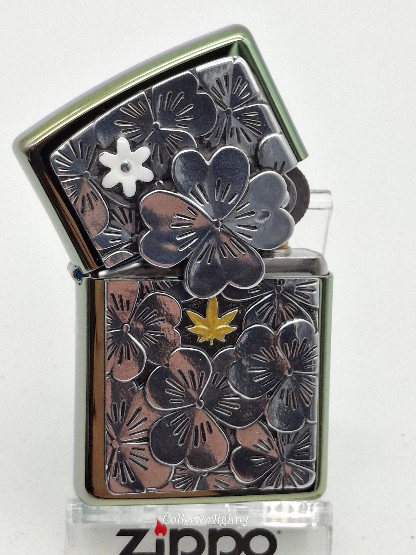 Encendedor de gasolina Zippo Trick Clover Edición Limitada 251757