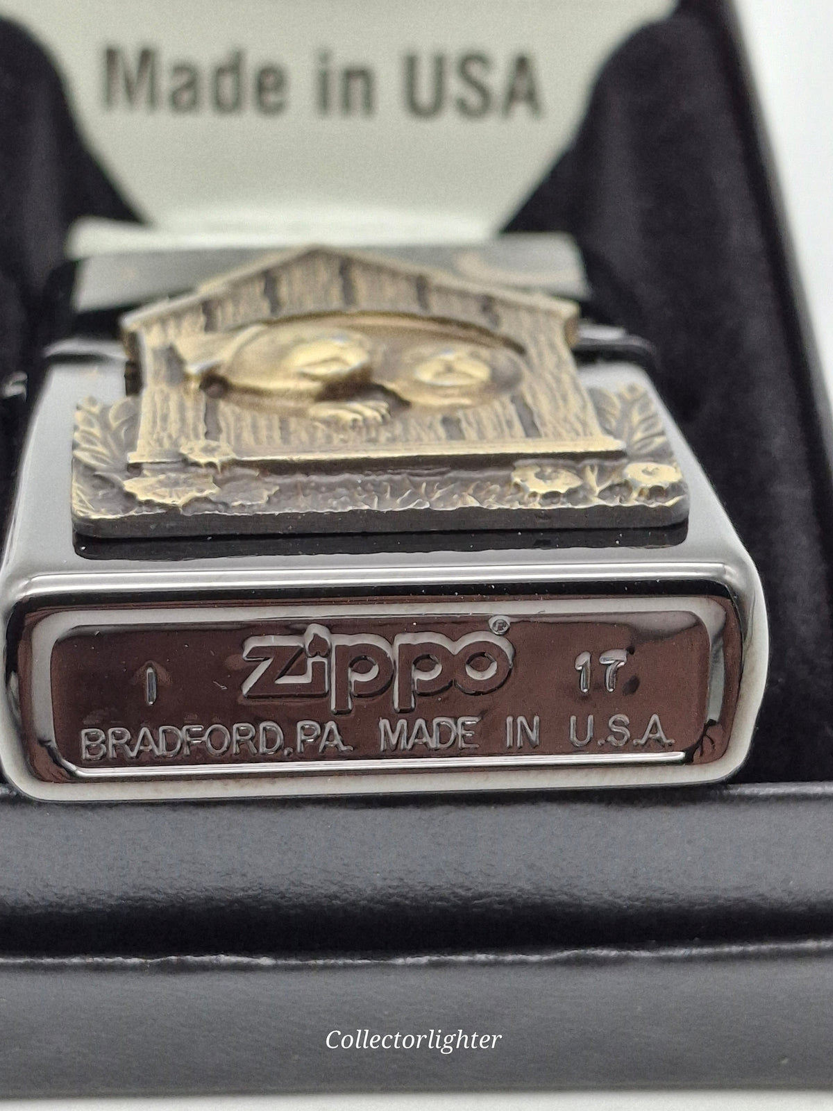 Zippo Benzinfeuerzeug Zippo - Doghouse Limited Edition 251756 Zippo Doghouse Limited Edition – 1/1000 Weltweit | collectorlighter