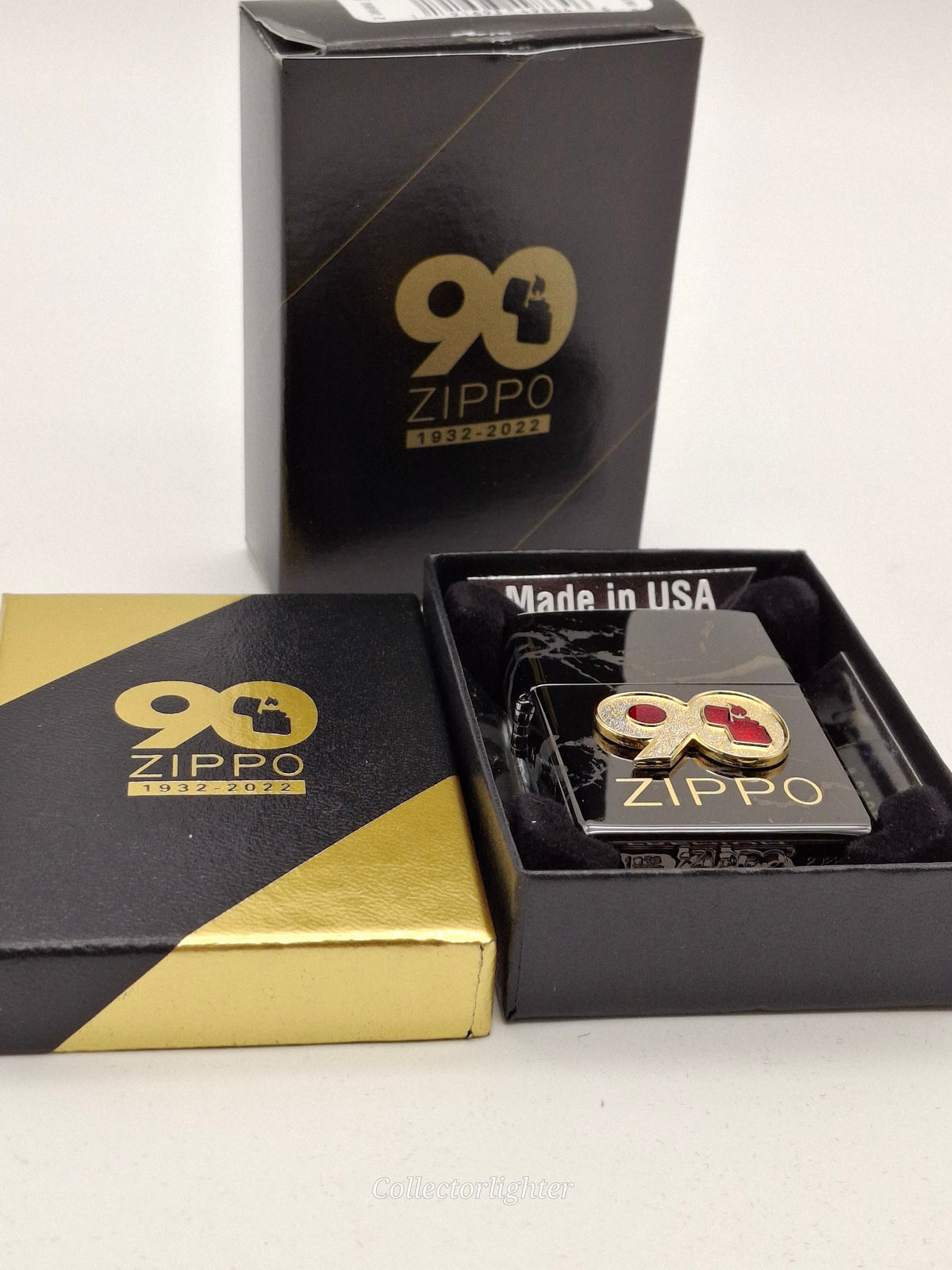Zippo Benzinfeuerzeug Zippo - 90th Anniversary 1932-2022 Commemorative 60006189 60006189 Zippo - 90th Anniversary 1932-2022 Commemorative 60006189