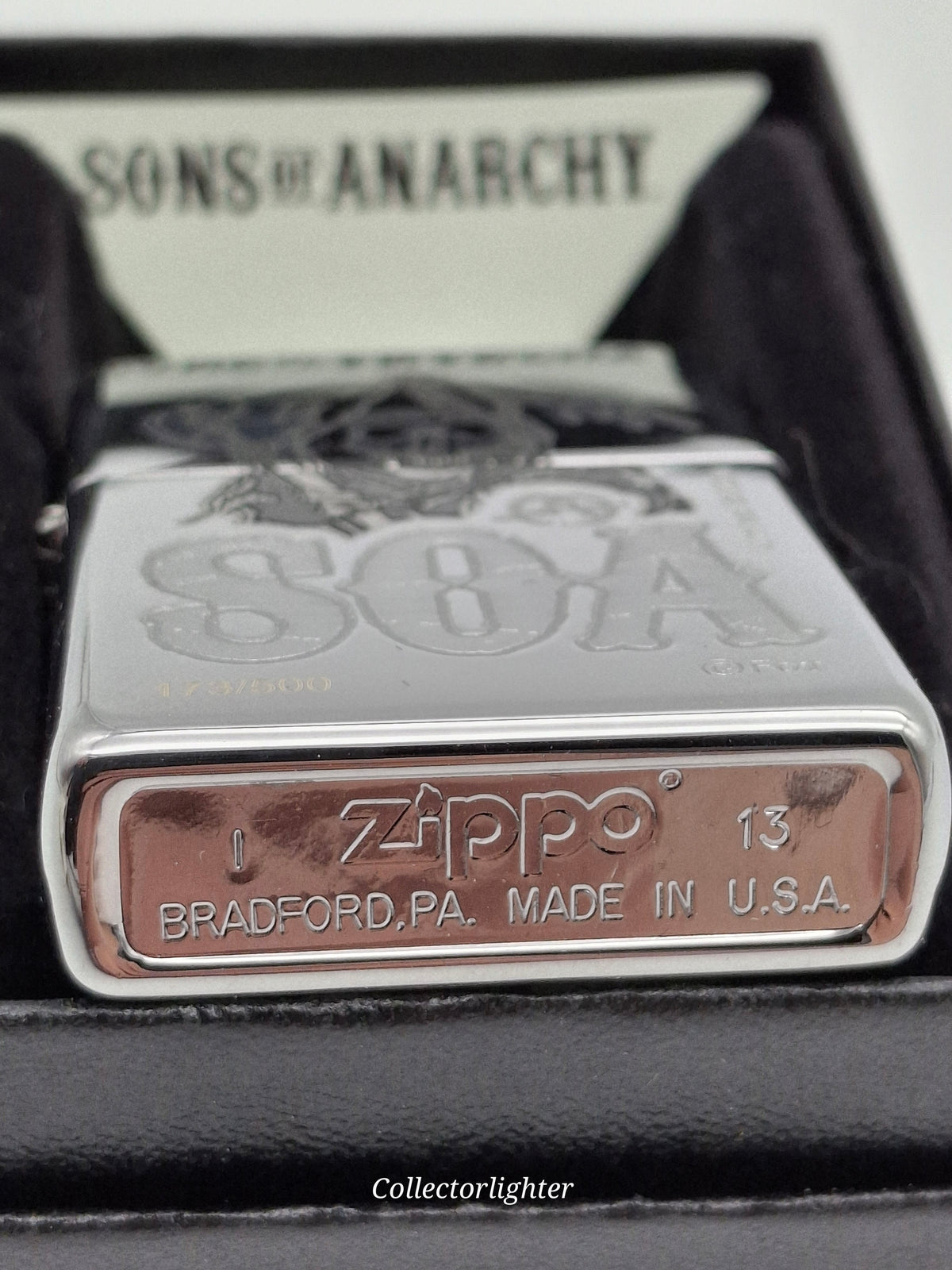 Zippo Benzinfeuerzeug Zippo - SOA Sons Of Anarchy Limited Edition 2003913 Zippo - SOA Sons Of Anarchy Limited Edition 2003913