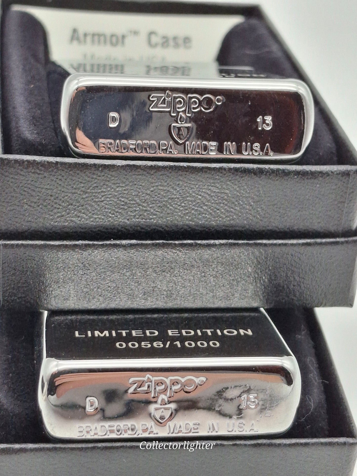 Encendedor de gasolina Zippo - Ampelmännchen juego de 2 edición limitada - ¡mismo número!