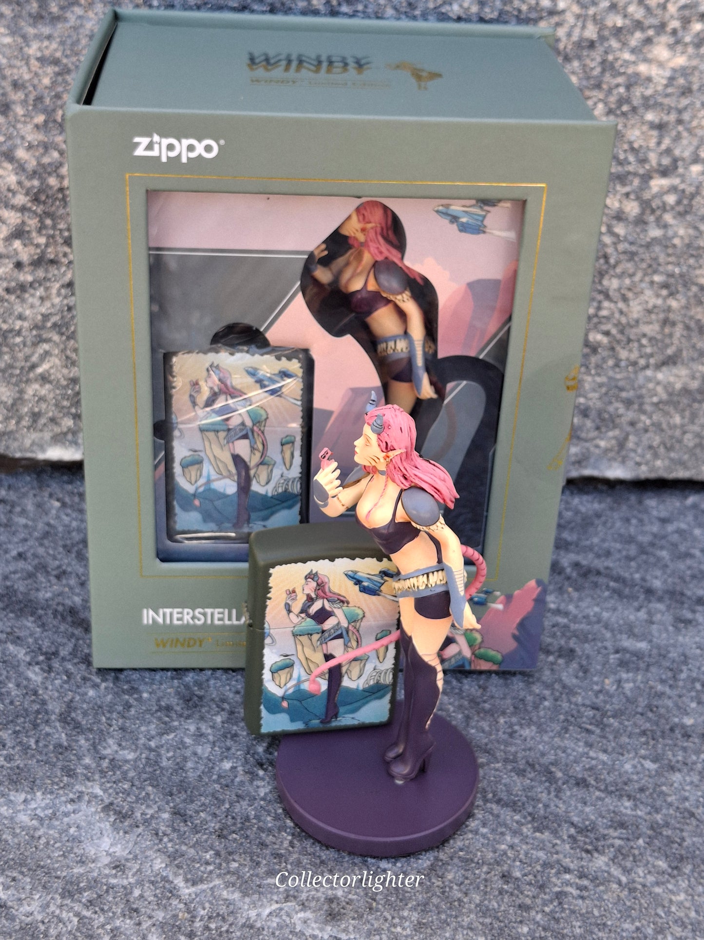 Zippo - Interstellar Windy mit Figur - Limited Edition - Asia Modell