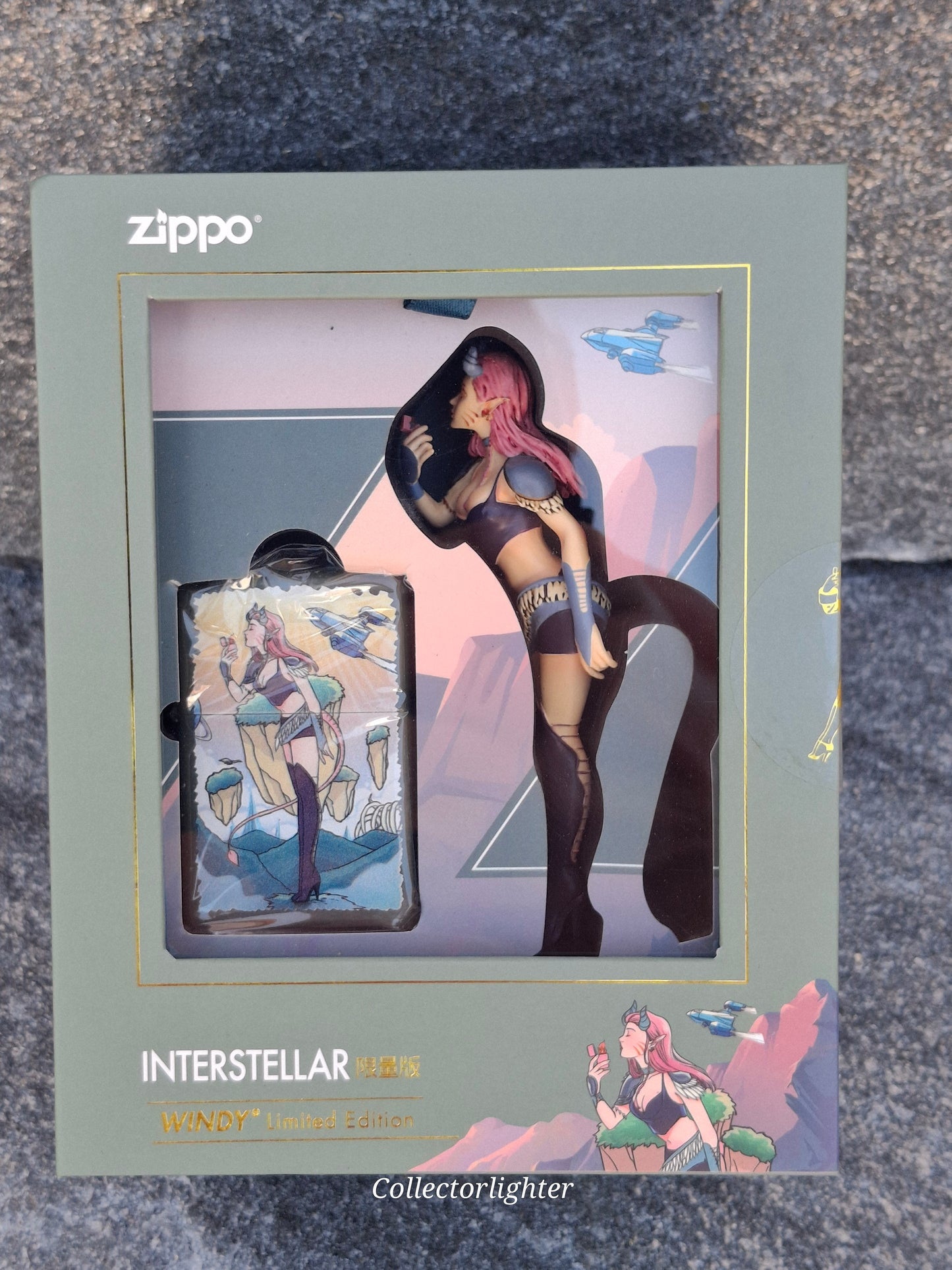 Zippo - Interstellar Windy mit Figur - Limited Edition - Asia Modell
