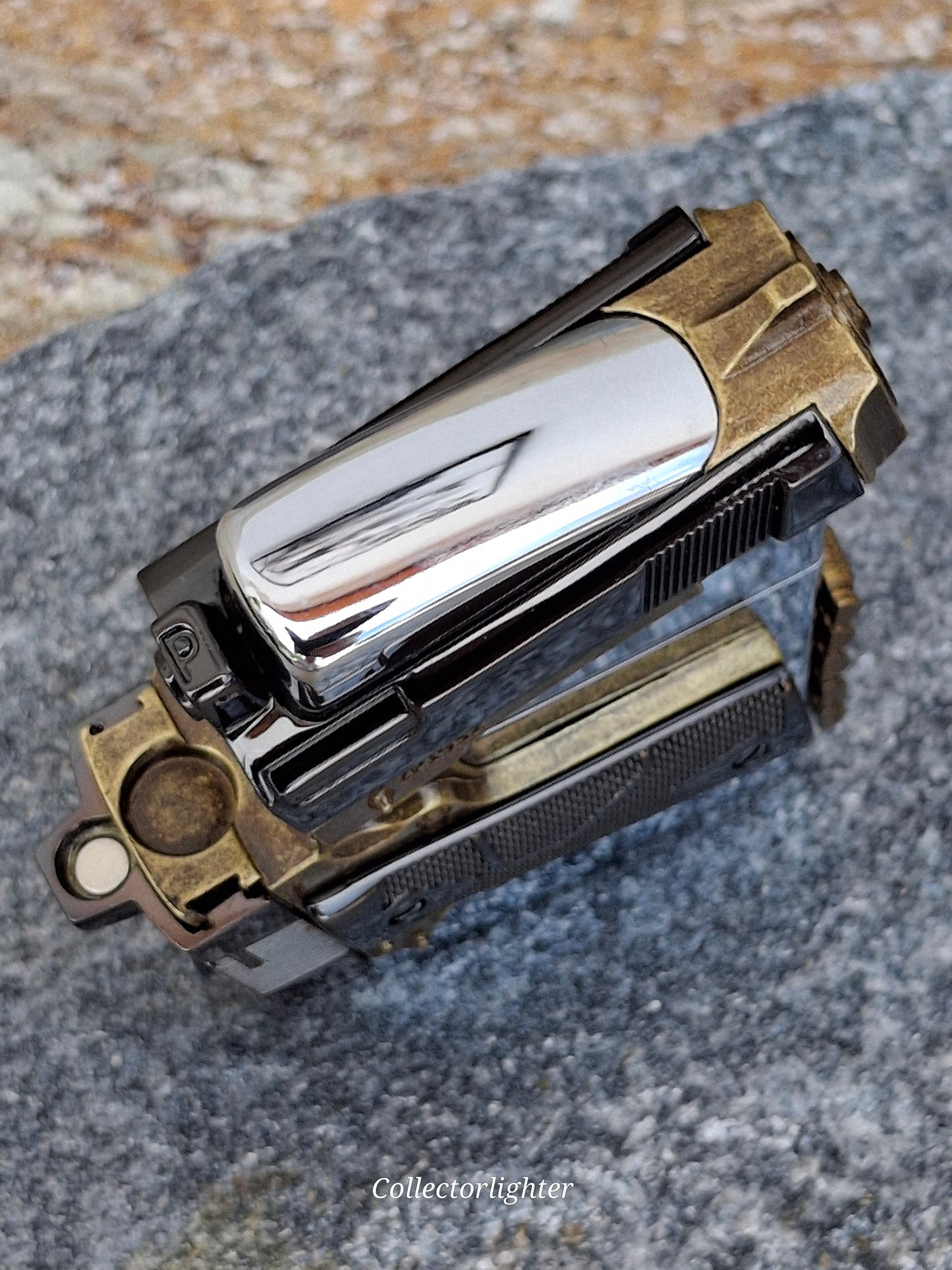 Zippo - Pistol Gun Design aufgesetzt - Asia Modell