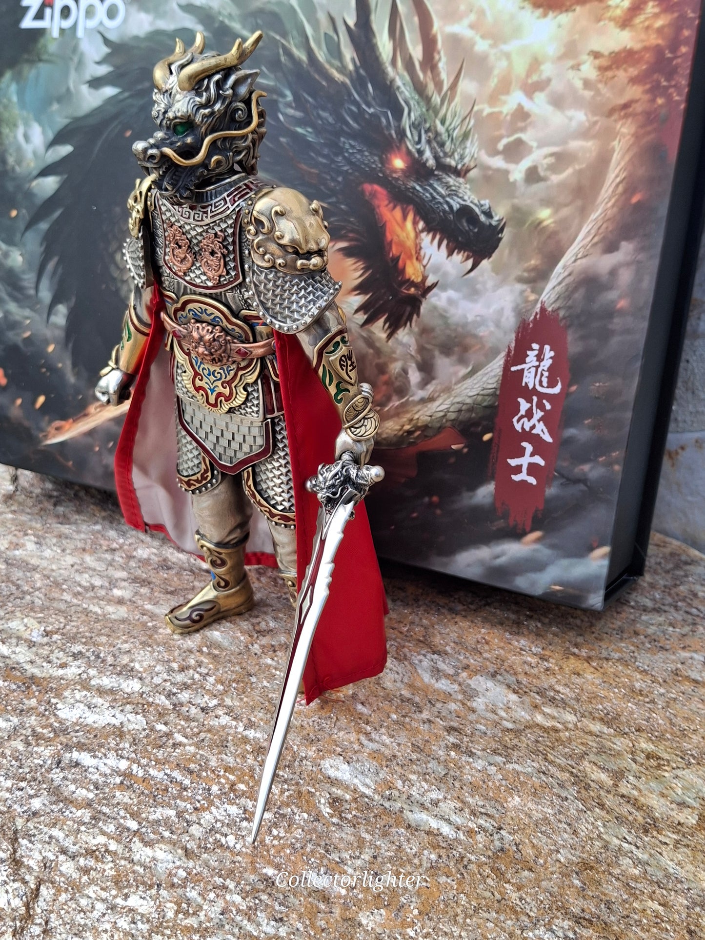 Zippo - Dragon Warrior - Figur - Asia Modell - Limited