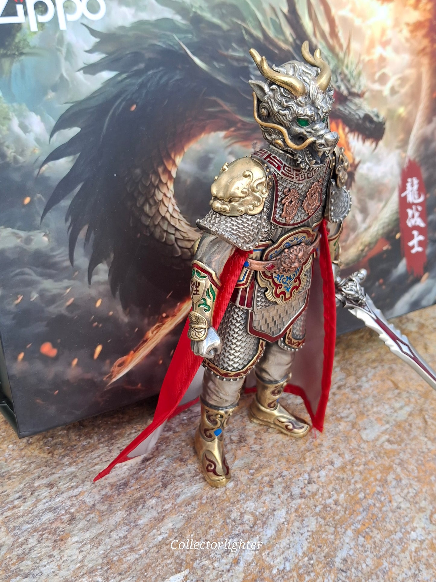 Zippo - Dragon Warrior - Figur - Asia Modell - Limited