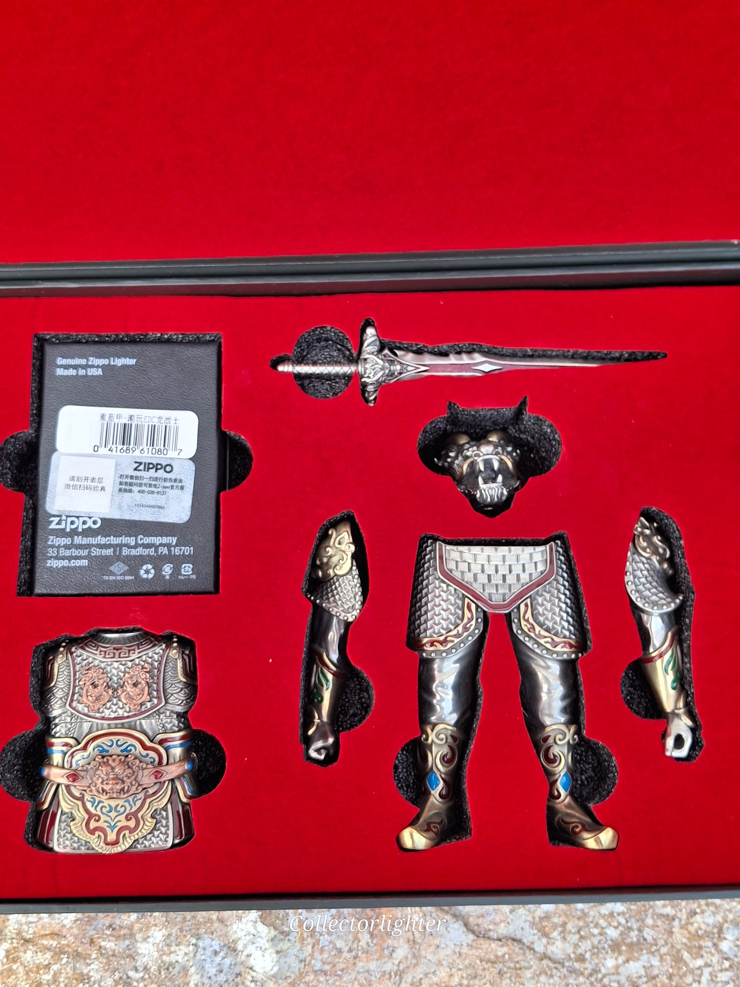 Zippo - Dragon Warrior - Figur - Asia Modell - Limited