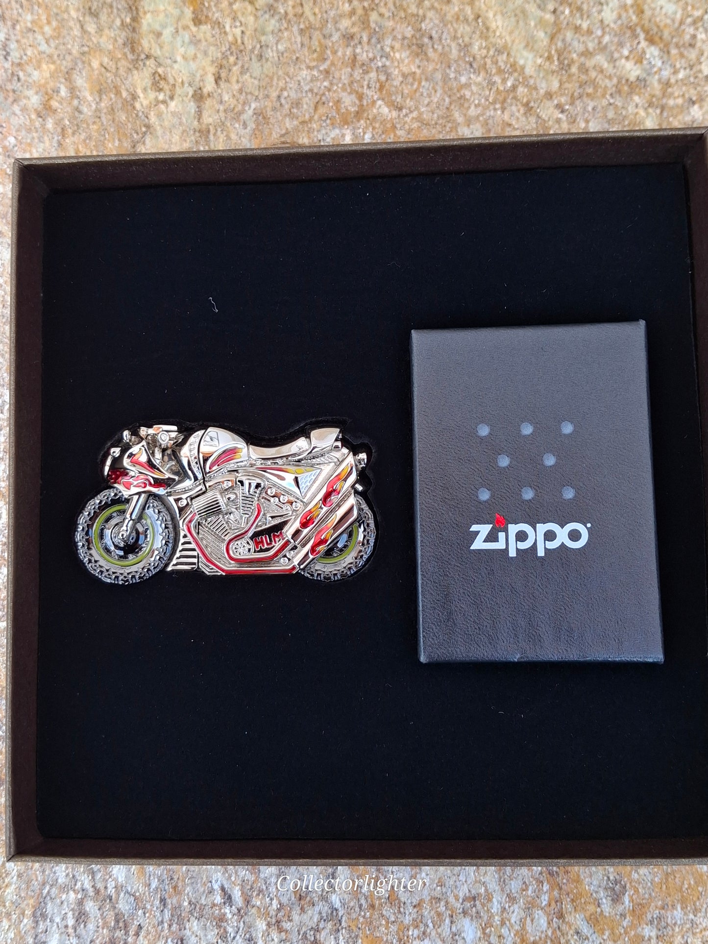 Zippo - Modern Motorcycle - Slim Line - Asia Modell