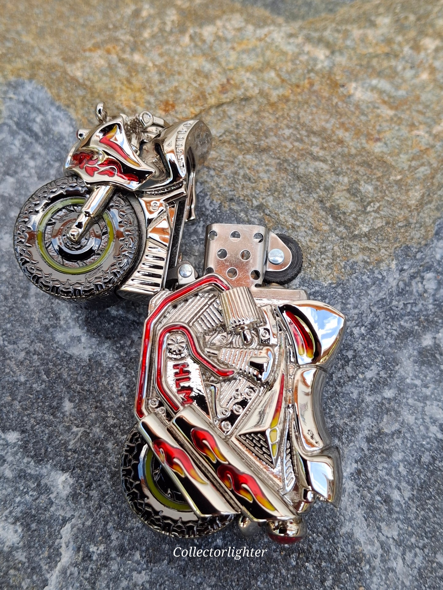 Zippo - Modern Motorcycle - Slim Line - Asia Modell