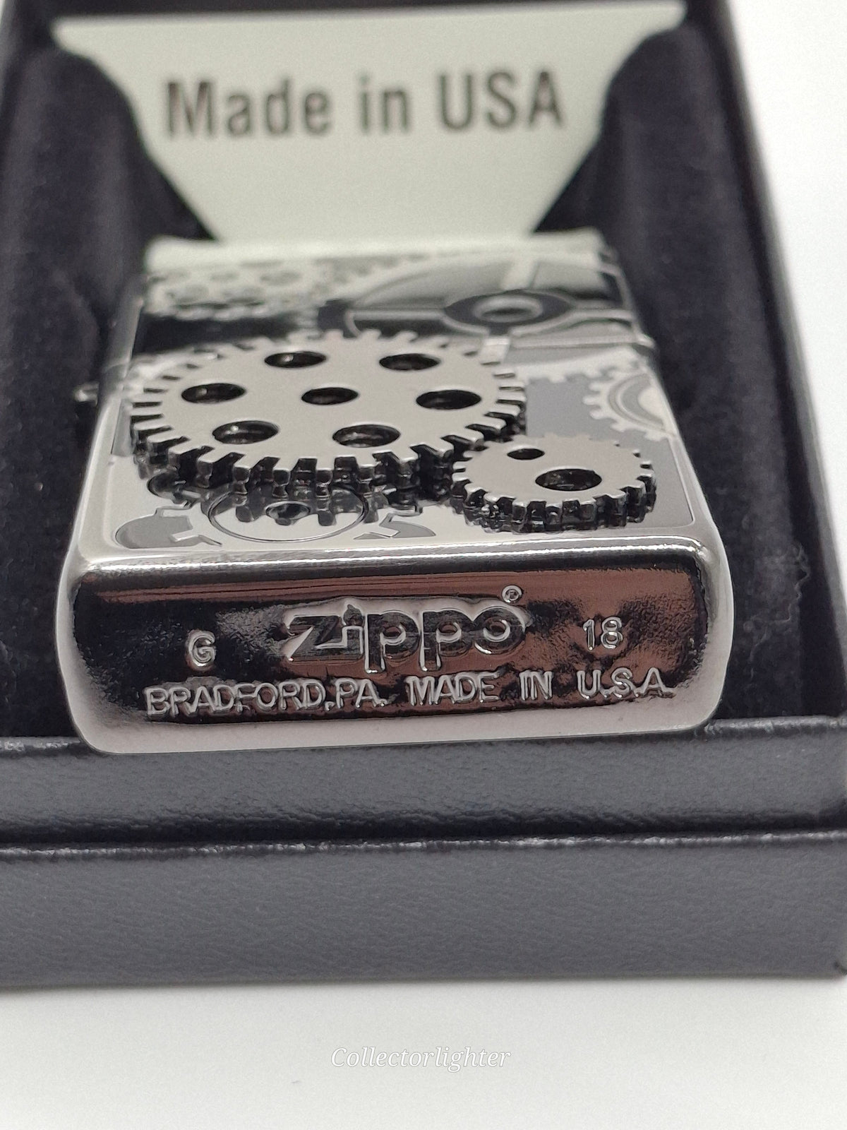 Zippo Benzinfeuerzeug Zippo - Gear NIB Asia ZA-5-10B ZA-5-10B Zippo - Gear NIB Asia ZA-5-10B