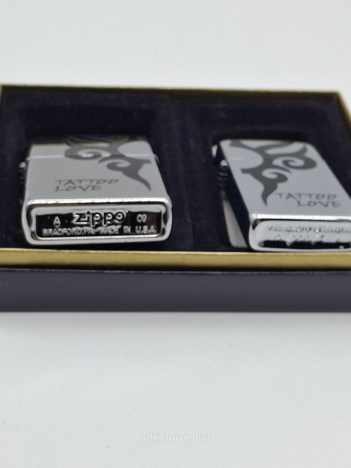 Zippo Benzinfeuerzeug Zippo - Tattoo Love 2er Geschenkset - 1290059 1290059 Zippo - Tattoo Love 2er Geschenkset - 1290059