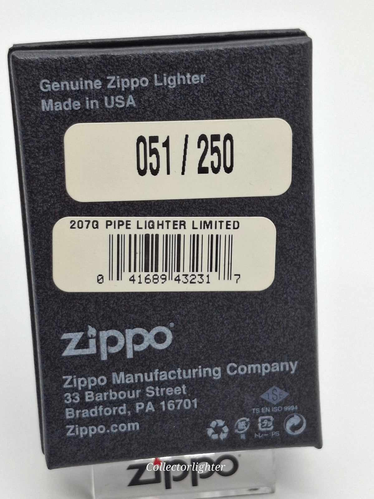 Zippo Benzinfeuerzeug Zippo - Pipe Lighter Limited Edition 2004330 Zippo - Pipe Lighter Limited Edition 2004330