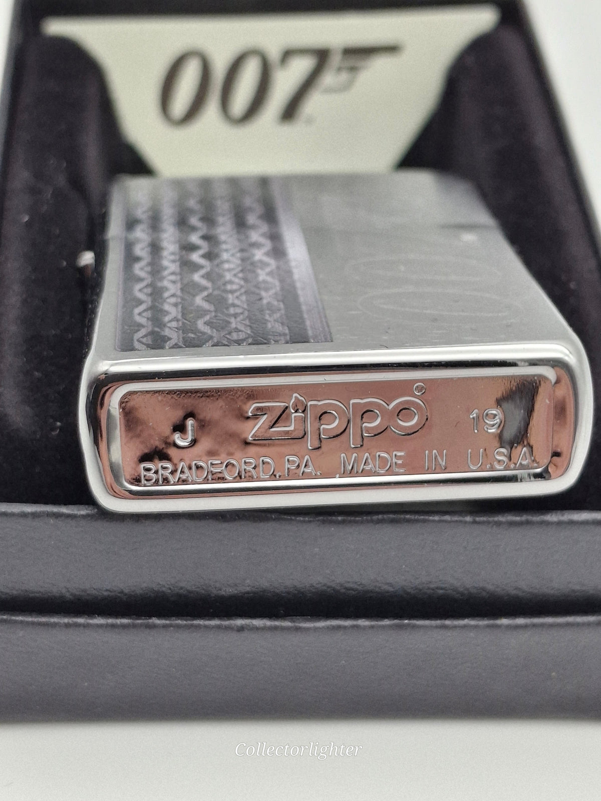 Zippo Benzinfeuerzeug Zippo - James Bond 007 Gun Logo horizontal 60005161 60005161 Zippo - James Bond 007 Gun Logo horizontal 60005161