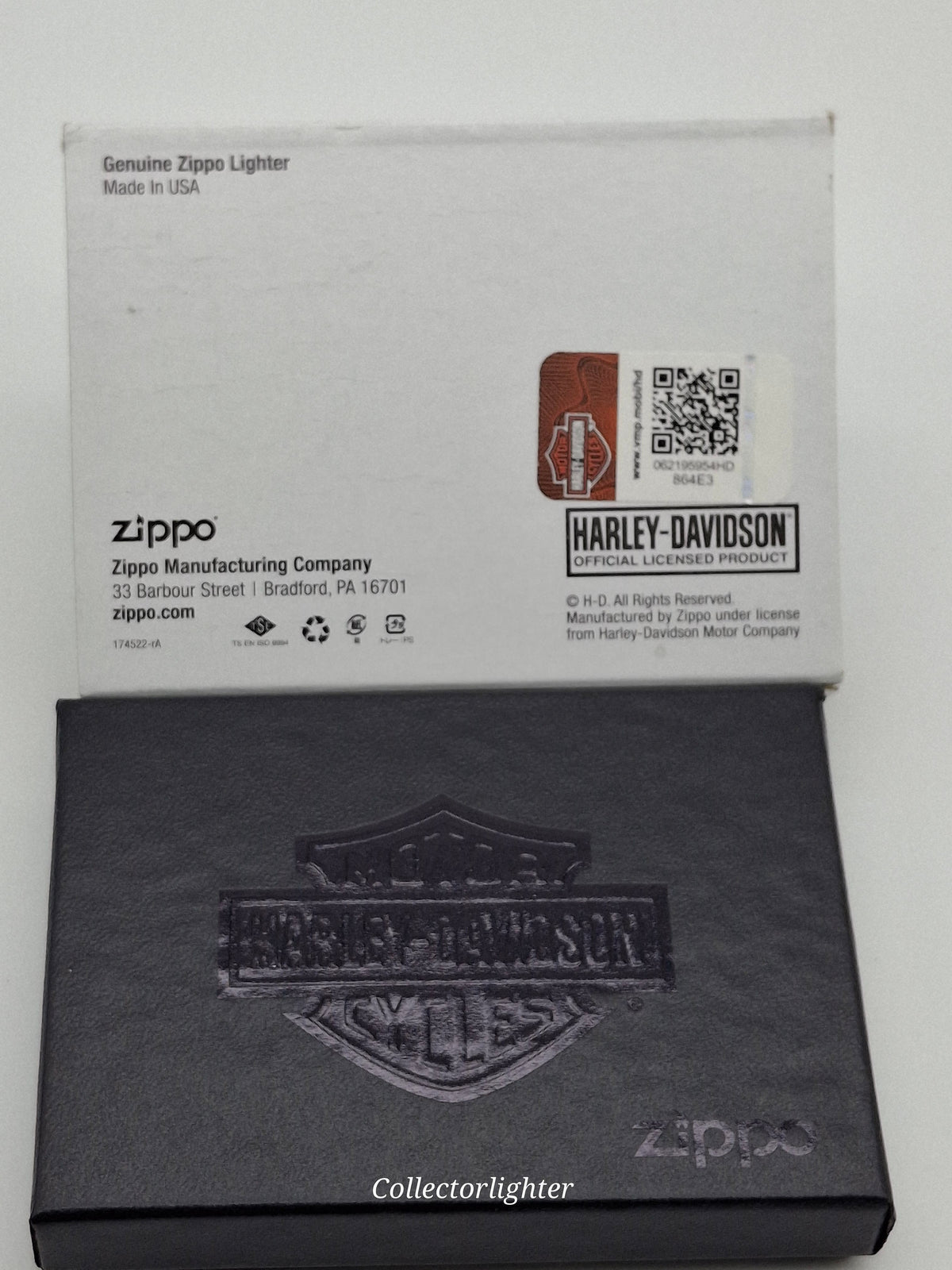 Zippo Benzinfeuerzeug Zippo - Harley Davidson Collectible 2022 Armor Case 60006099 60006099 Zippo - Harley Davidson Collectible 2022 Armor Case 60006099