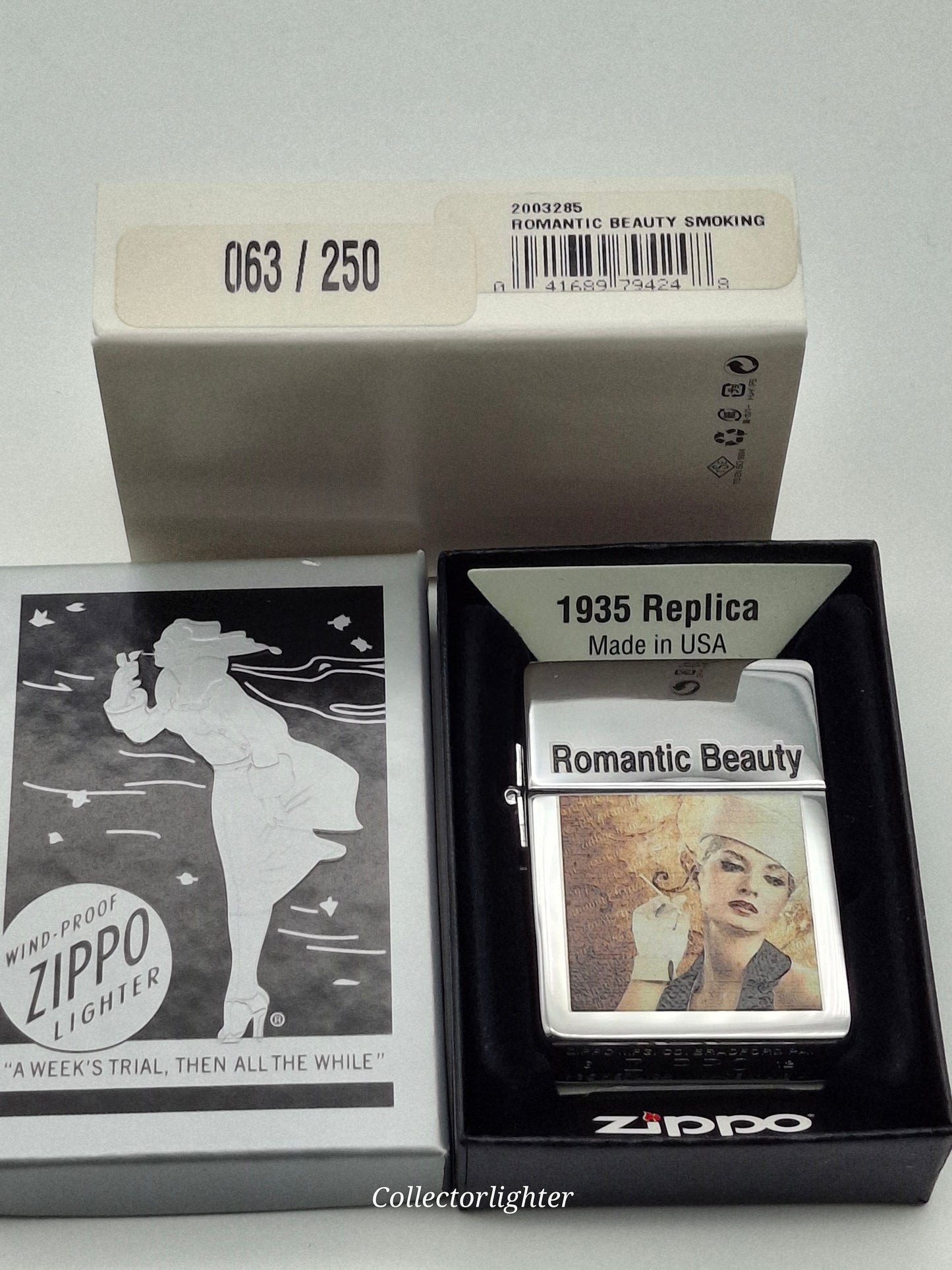 Zippo - Romantic Beauty - Smoking 1935 Replica Limited Edition 2003285