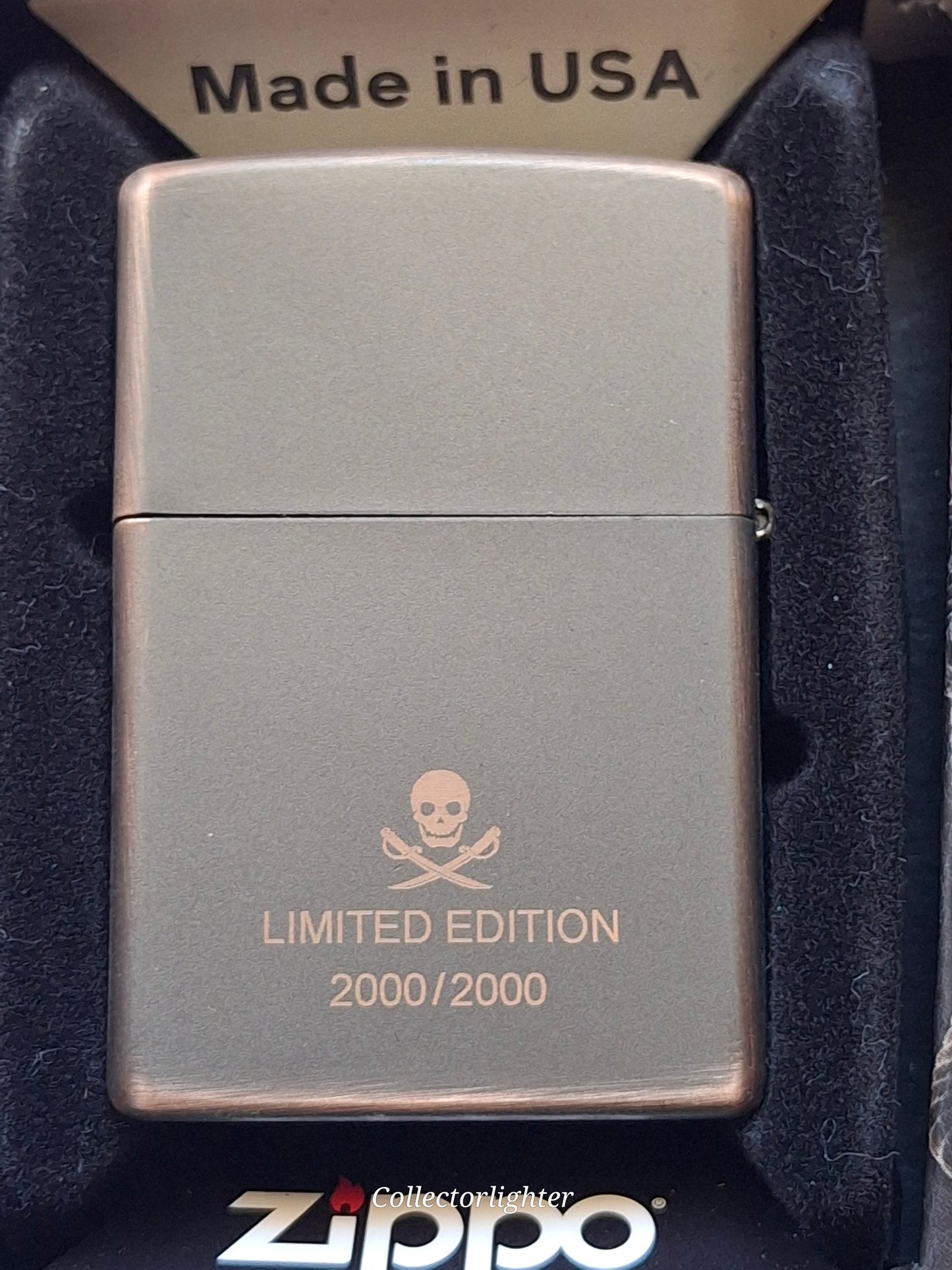 Zippo - Pirate Limited Edition - Rustic Bronze 2008208