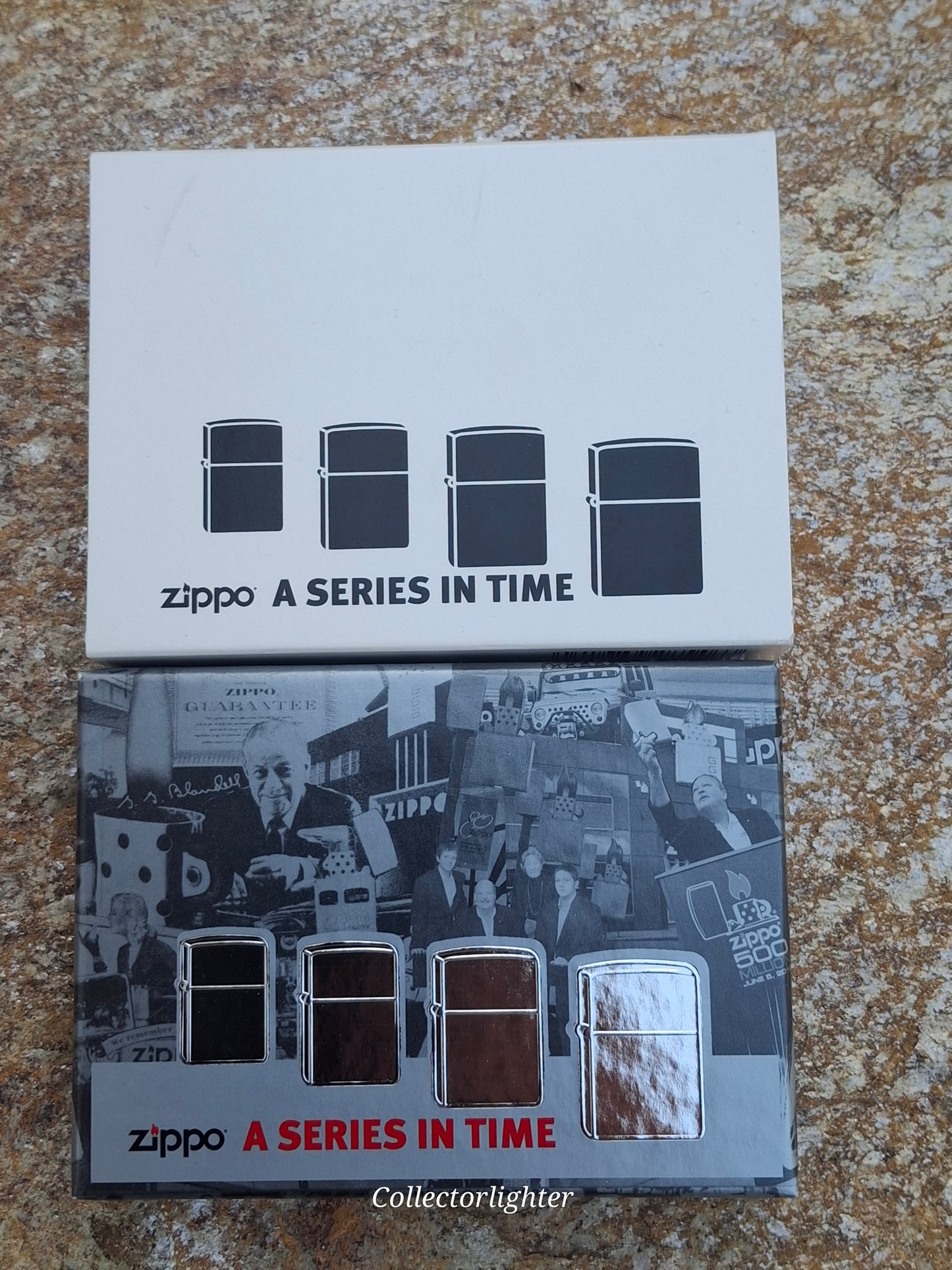Zippo - A Series In Time Limited Set of 2 3454/15000