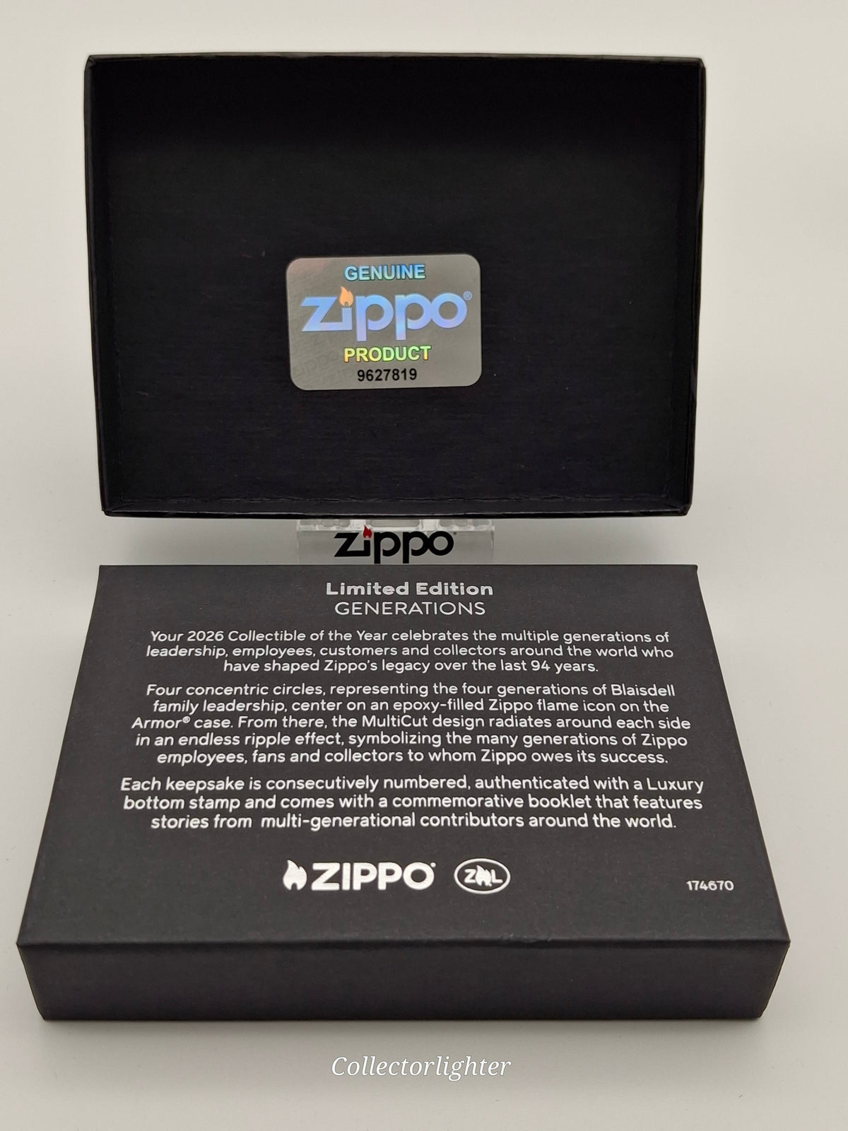 Zippo Benzinfeuerzeug Zippo - COTY 2026 Generations Limited Edition 60007786 Zippo - COTY 2026 Generations Limited Edition 60007786