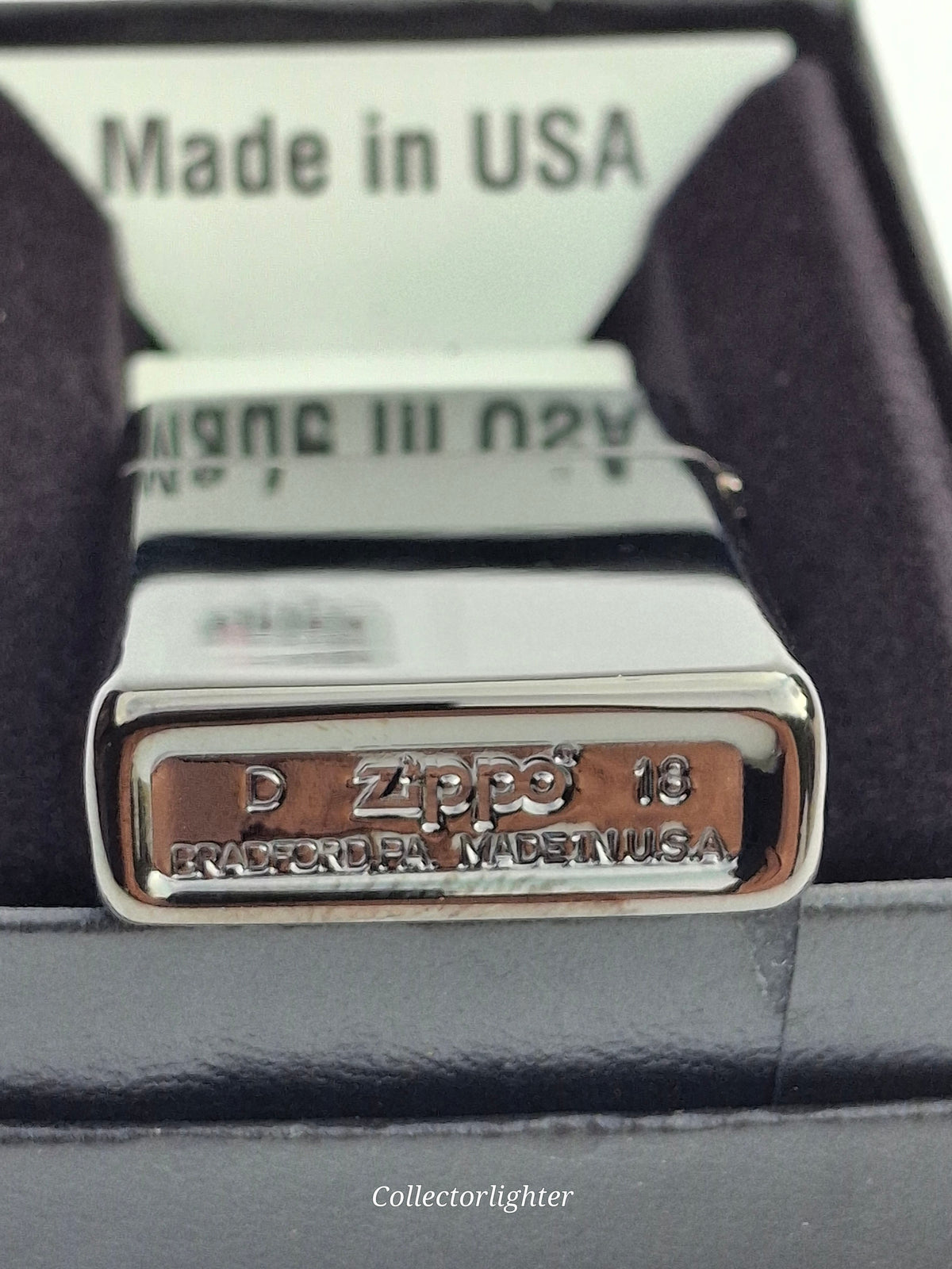 Zippo Benzinfeuerzeug Zippo - Ebony , schwarz/grau hochglanz - Slim Line 60001260 60001260 Zippo - Ebony , schwarz/grau hochglanz - Slim Line 60001260