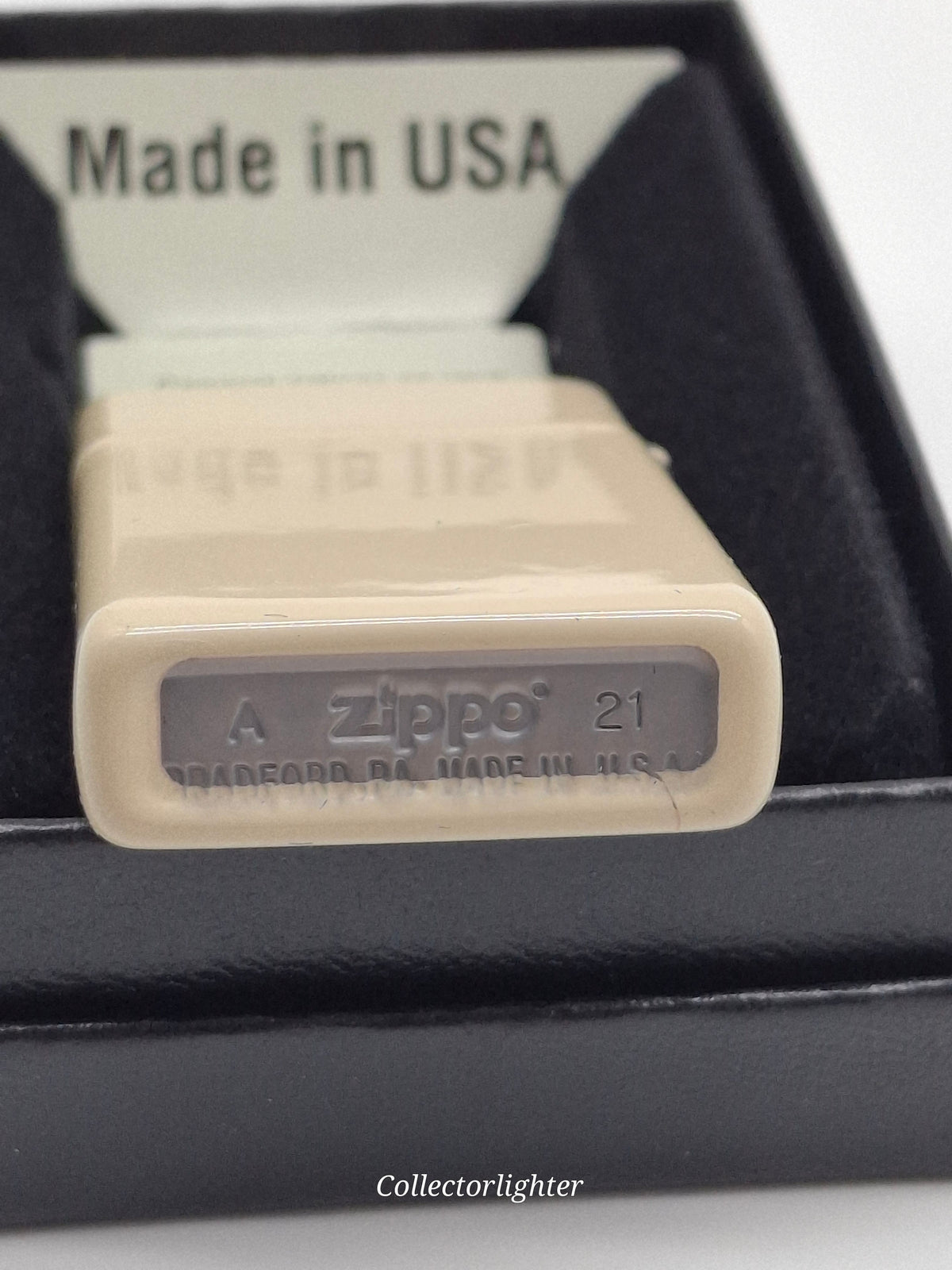 Zippo Benzinfeuerzeug Zippo - Flat Sand- Slim Line 60005899 60005899 Zippo - Flat Sand- Slim Line 60005899