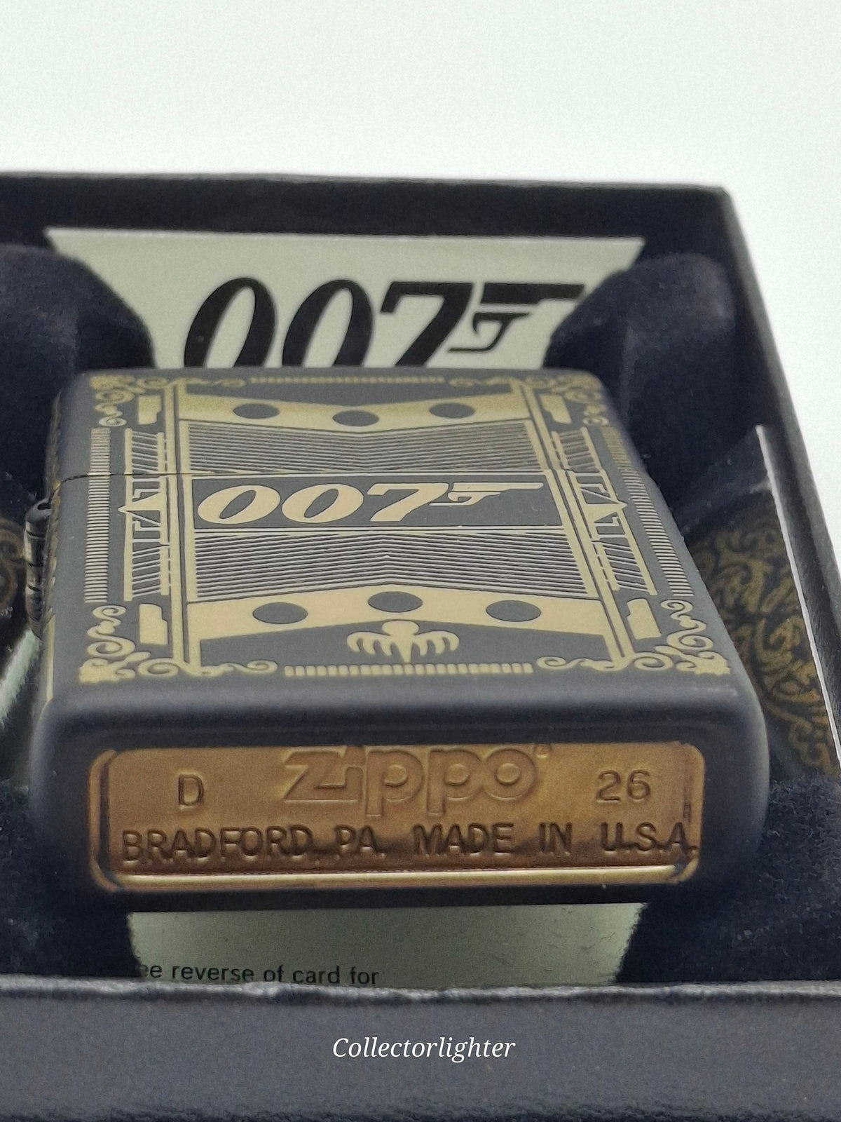 Zippo Benzinfeuerzeug Zippo - James Bond Day 007 - Limited Edition 60008180 Zippo - James Bond Day 007 - Limited Edition 60008180