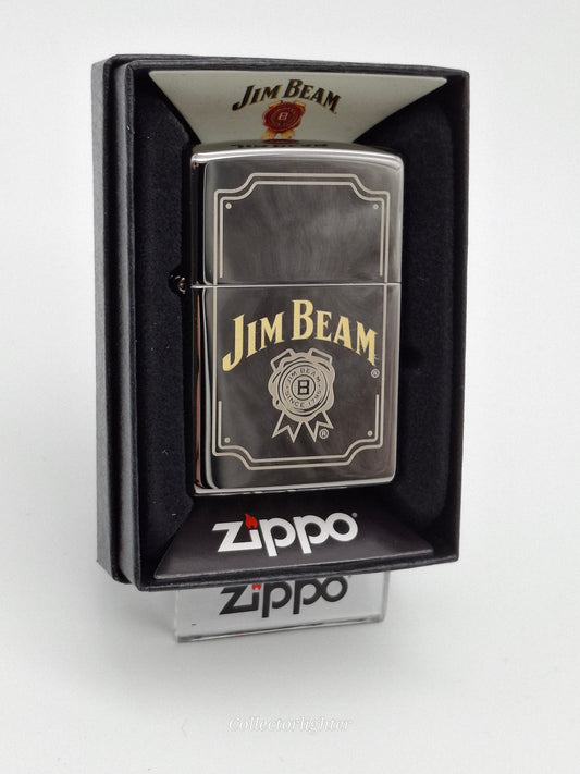 Encendedor de gasolina Zippo - Jim Beam Black Ice 60004593