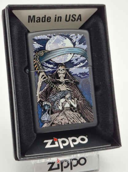 Zippo petrol lighter - Grim Reaper &amp; Time 60003464