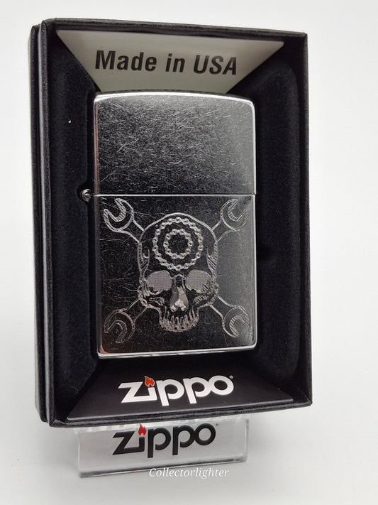 Encendedor de gasolina Zippo - Skull Mechanic 60004143