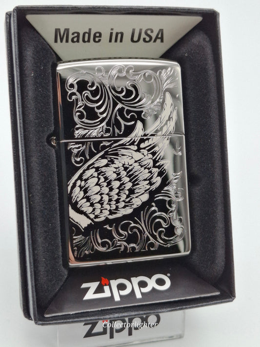 Zippo petrol lighter - Angel Wings &amp; Arabesque 60004537