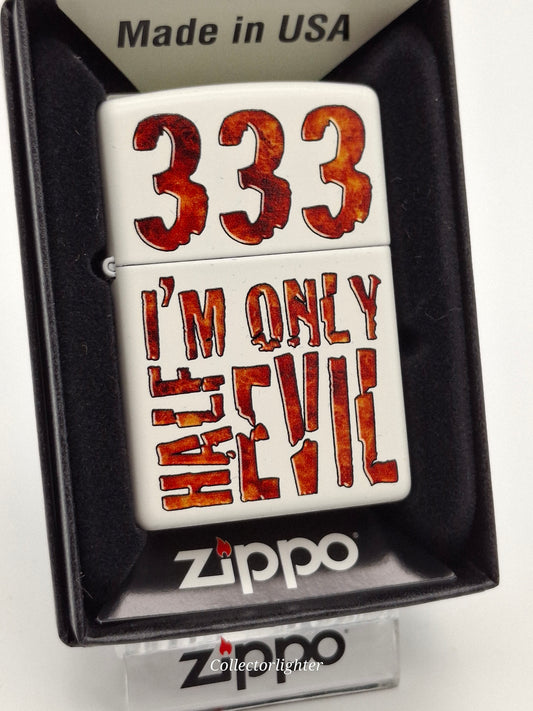 Zippo petrol lighter - 333 Half Evil 60002720