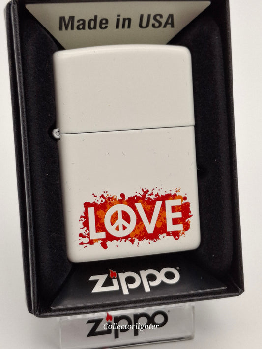 Encendedor de gasolina Zippo - Love Peace 60003409
