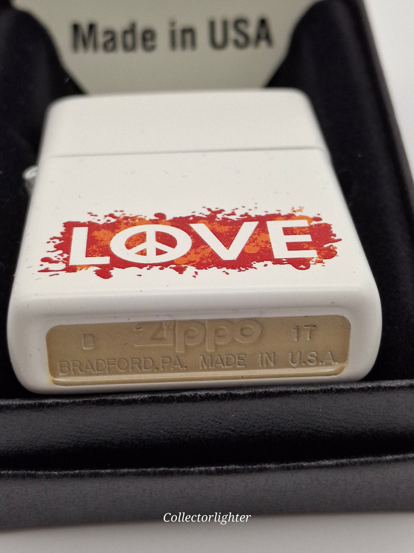 Encendedor de gasolina Zippo - Love Peace 60003409