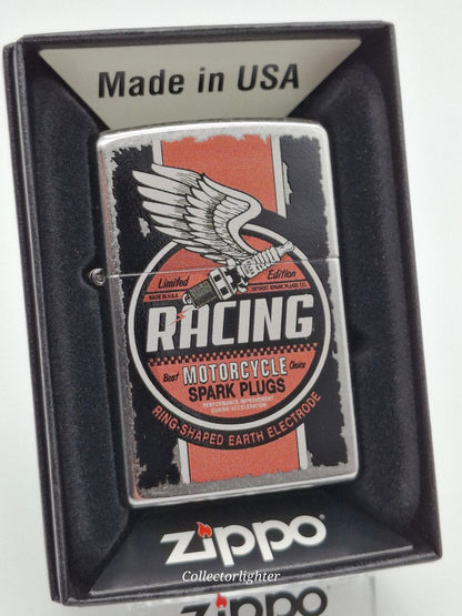 Zippo petrol lighter - Racing Spark Plugs 60003320