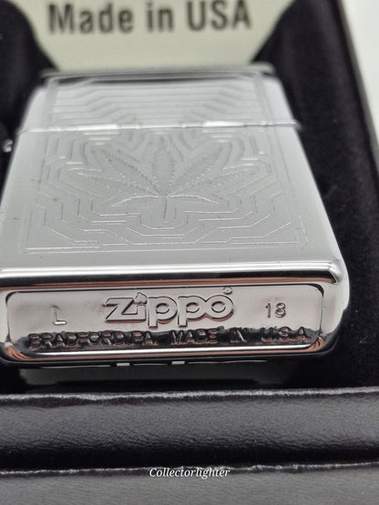 Encendedor de gasolina Zippo - Leaf Layers Cannabis 60004262