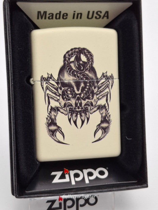 Encendedor de gasolina Zippo - Scorpion Skull 216